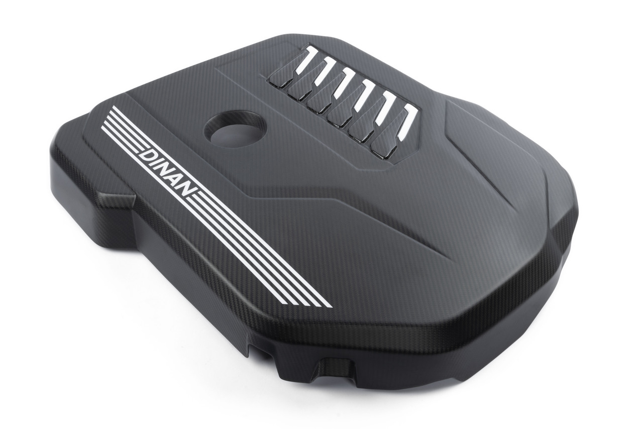 Dinan D590-0004 - Matte Carbon Fiber Engine Cover - 2020-2025 BMW B58D