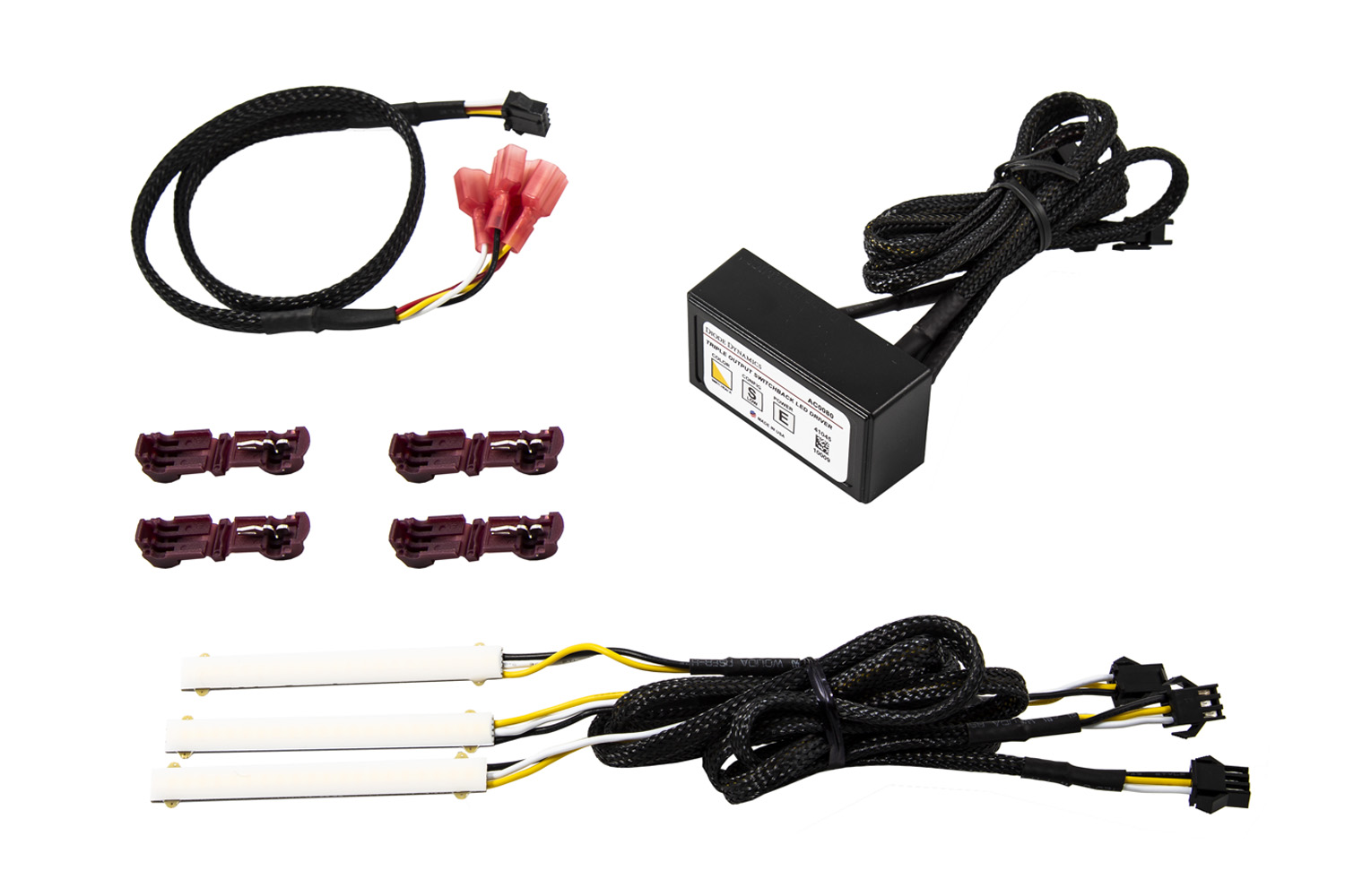 Diode Dynamics DD2136 - LED Strip Lights High Density SF Switchback Triple 3 Inch Kit