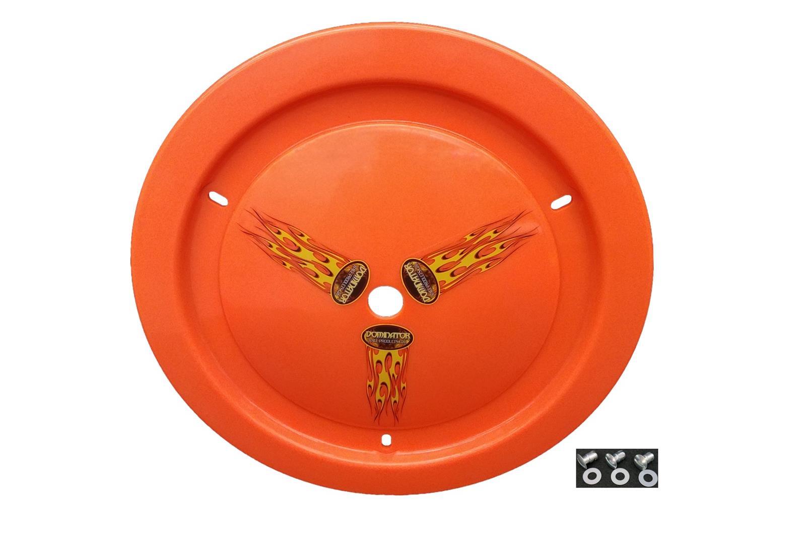 Dominator Racing 1012-D-OR - Wheel Cover Dzus-On Orange