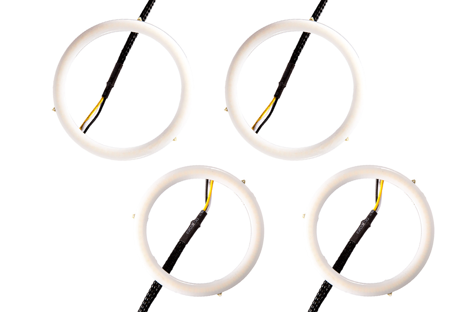 Diode Dynamics DD2261 - Halo Lights LED 70mm/90mm Amber Four Diode Dynamics DD2261 - Halo Lights LED 70mm/90mm Amber Four