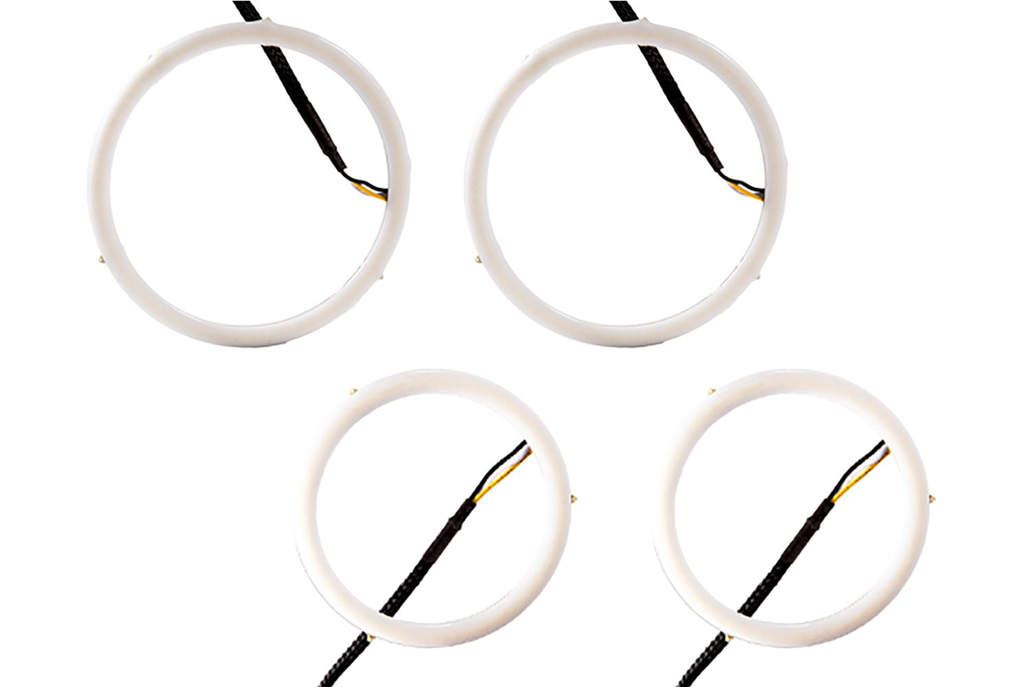 Diode Dynamics DD2266 - Halo Lights LED 90mm/120mm Amber Four Diode Dynamics DD2266 - Halo Lights LED 90mm/120mm Amber Four