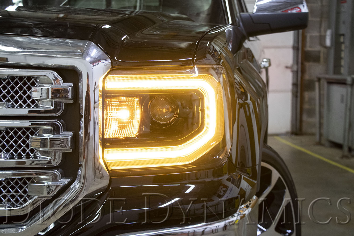Diode Dynamics DD2240 - 16-18 GMC Sierra - Amber LED Halos Diode Dynamics DD2240 - 16-18 GMC Sierra - Amber LED Halos