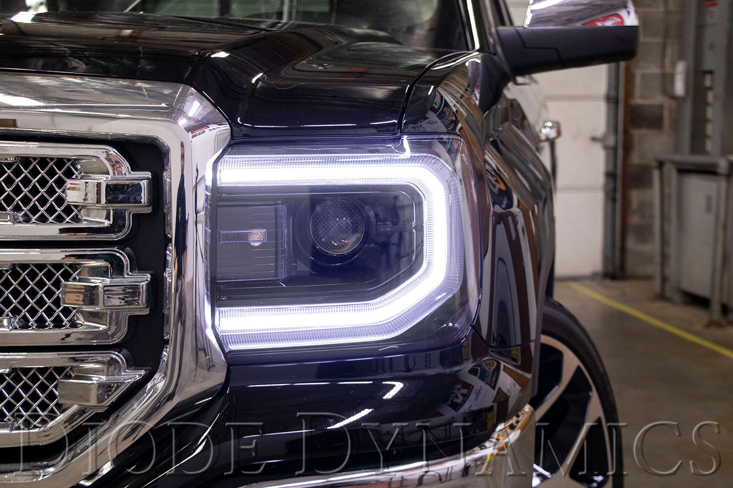 Diode Dynamics DD2177 - GMC Sierra LED Halos Switchback 16-18 Sierra 1500 Diode Dynamics DD2177 - GMC Sierra LED Halos Switchback 16-18 Sierra 1500