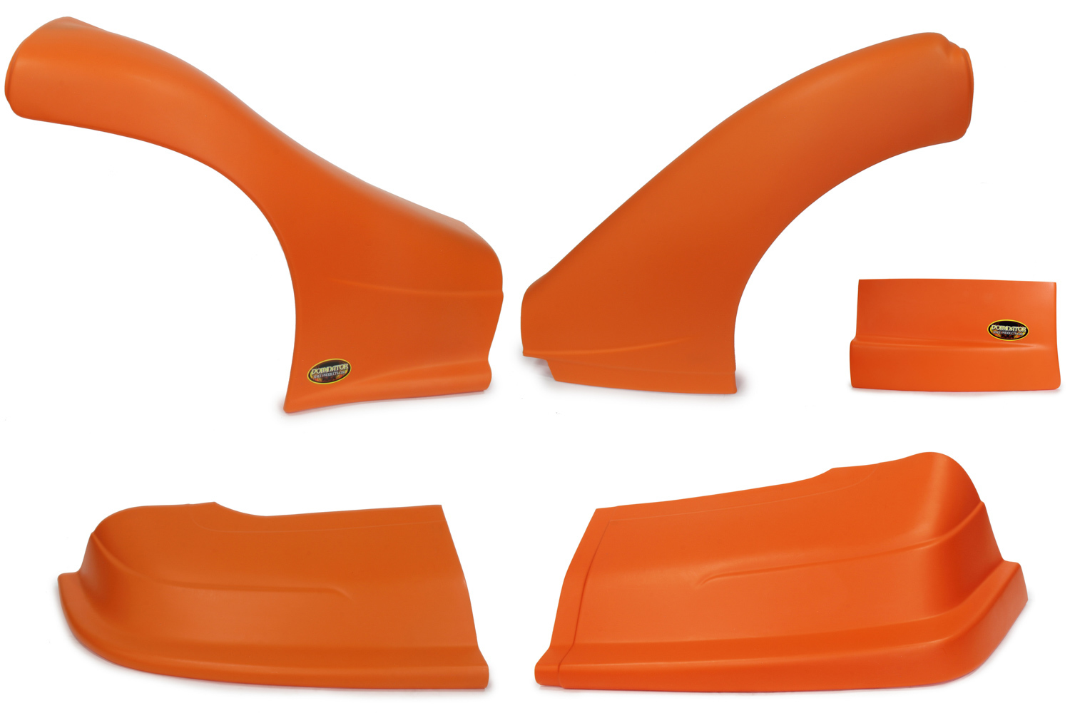 Dominator Racing 2300-OR - Dominator Late Model Nose Kit Orange