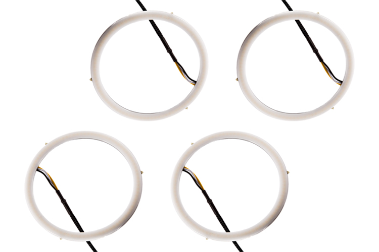 Diode Dynamics DD2159 - Halo Lights LED 110mm Red Four Diode Dynamics DD2159 - Halo Lights LED 110mm Red Four