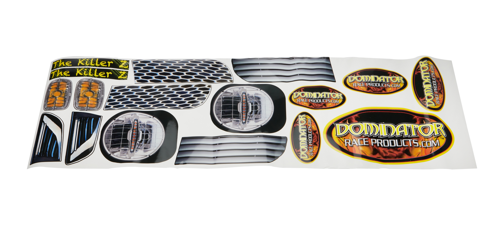 Dominator Racing 324 - Graphics Headlight 81 Z-28 Camaro Killer Z