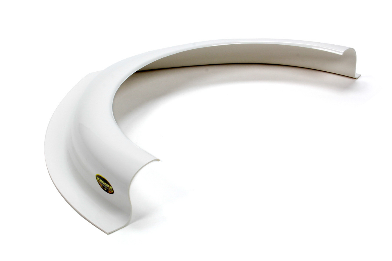 Dominator Racing 506-WH - Hood Scoop - Dominator - Dirt - 2.5 in Height - Curved Front - Plastic - White - Each