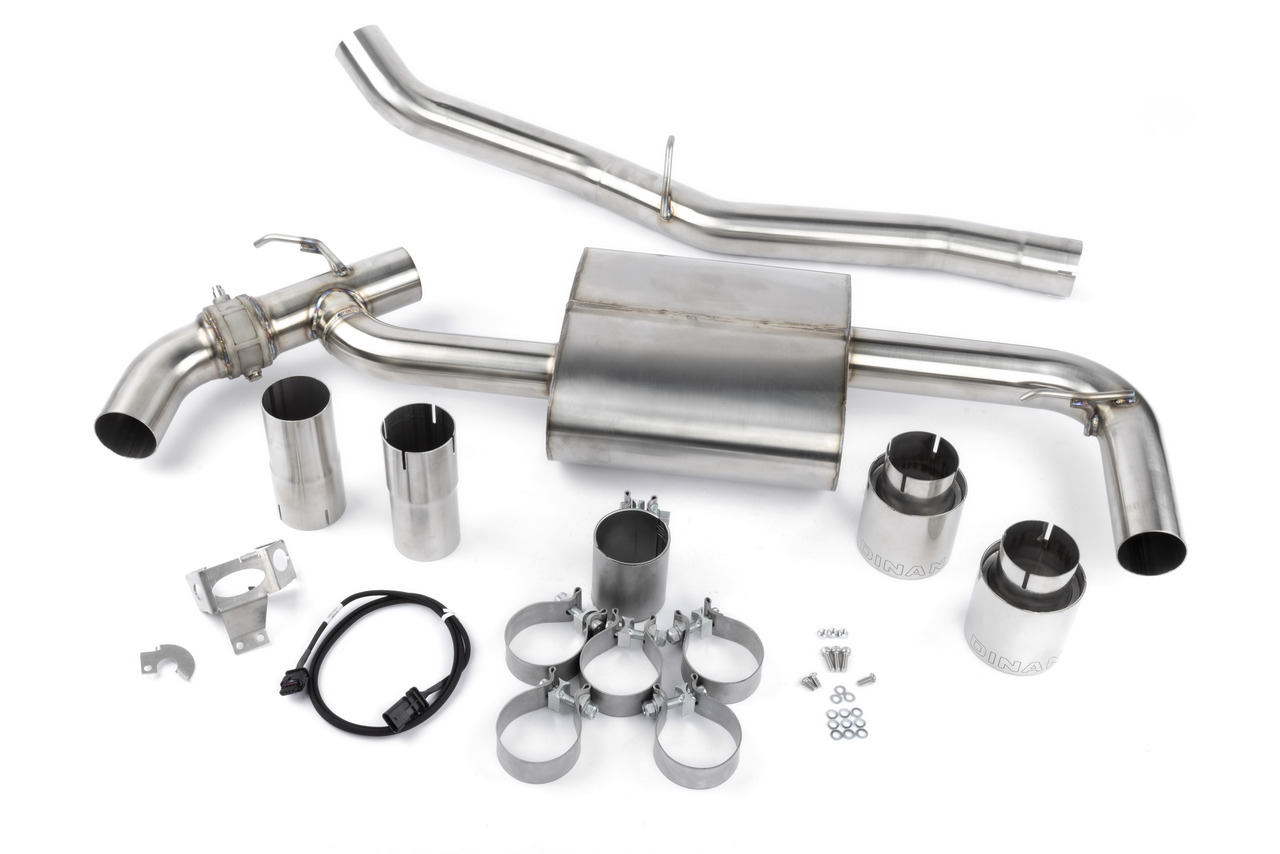 Dinan D660-0089 - Axle-Back Exhaust Kit