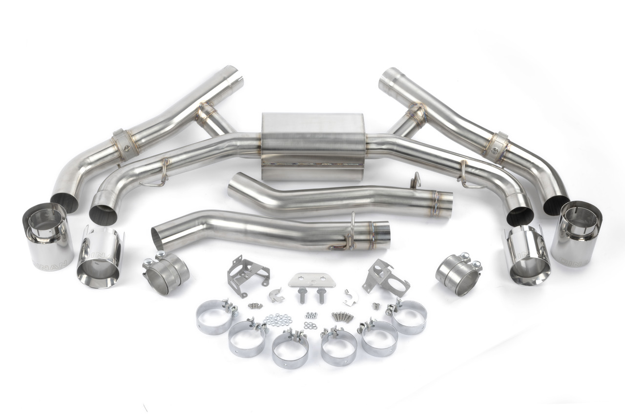 Dinan D660-0090 - Freeflow Axle-Back Exhaust