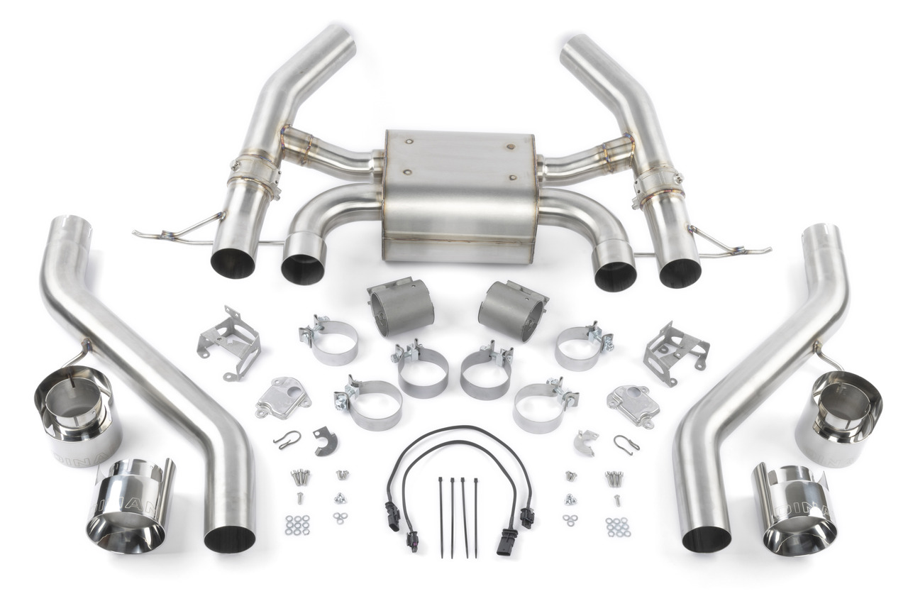 Dinan D660-0100 - Valved Axle-Back Exhaust - 2023-2025 BMW M2 Dinan D660-0100 - Valved Axle-Back Exhaust - 2023-2025 BMW M2