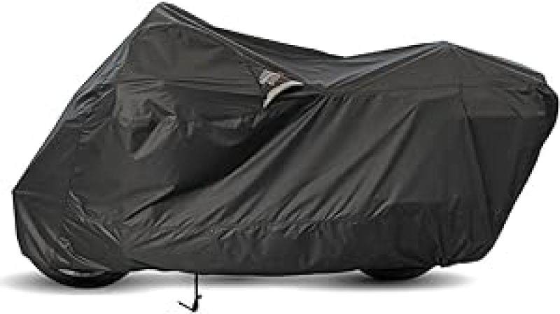 Dowco 52124-02 - Sportbike WeatherAll Plus Ratchet Motorcycle Cover - Black