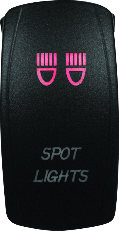DragonFire Racing 521386 - Lighted Switch Spot Light On/Off Red DragonFire Racing 521386 - Lighted Switch Spot Light On/Off Red