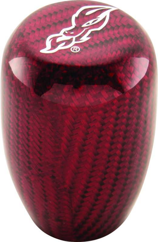 DragonFire Racing 522639 - Shift Knob Short- Red Carbon Fiber