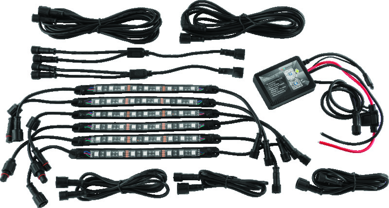 DragonFire Racing 522009 - Rgb Accent Light Kit Bt 6Pc DragonFire Racing 522009 - Rgb Accent Light Kit Bt 6Pc
