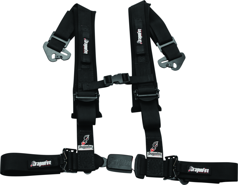 DragonFire Racing 522986 - 2in Harness Restraint with Integrated Grab Handle