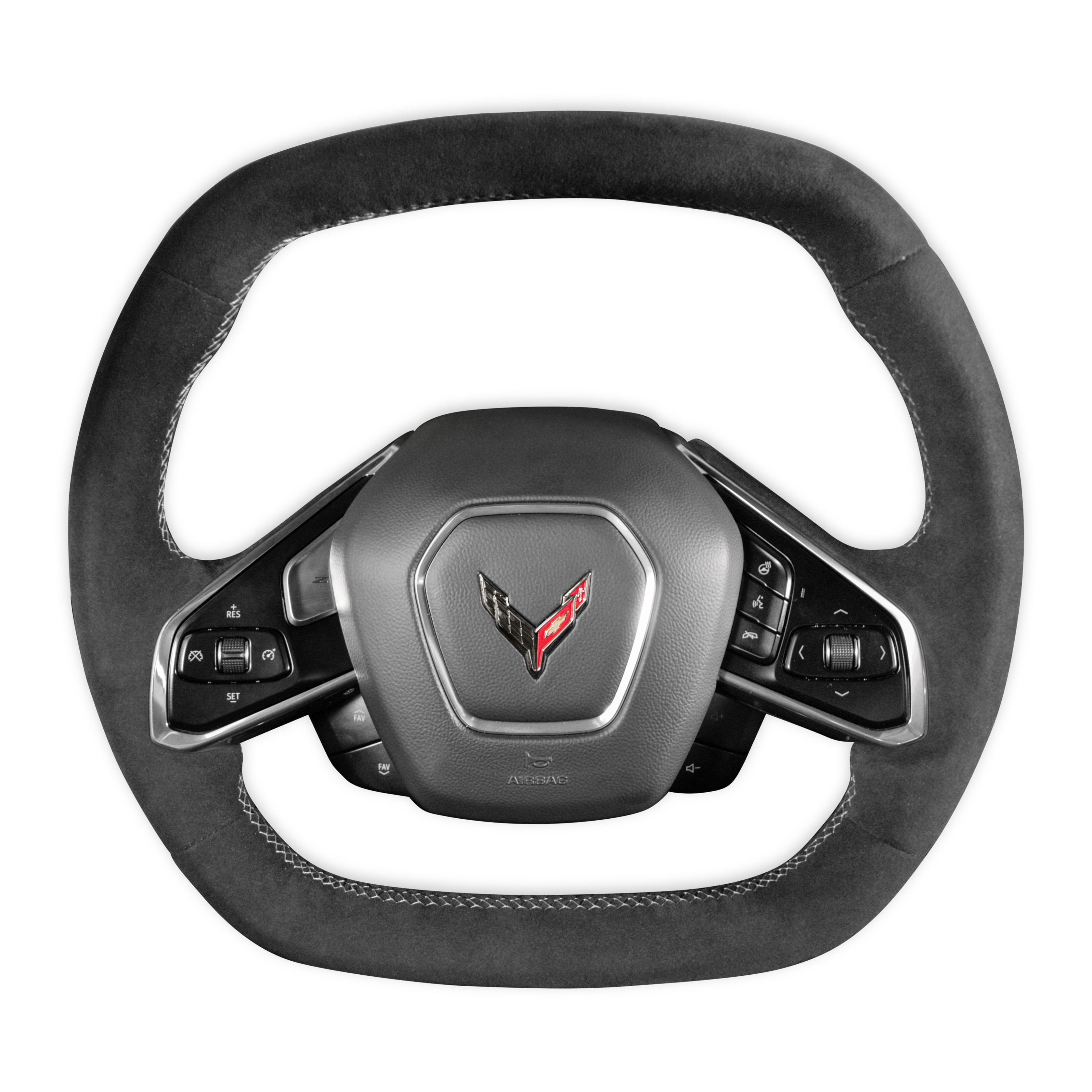 Drake Muscle CV950-26 - Cars Steering Wheel - Alcantara Wrapped - Heated