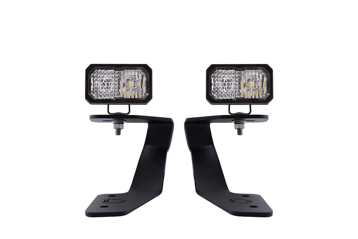 Diode Dynamics DD6564 - Stage Series 2in LED Ditch Light Kit for 2018-2021 Subaru Crosstrek, Pro White Combo