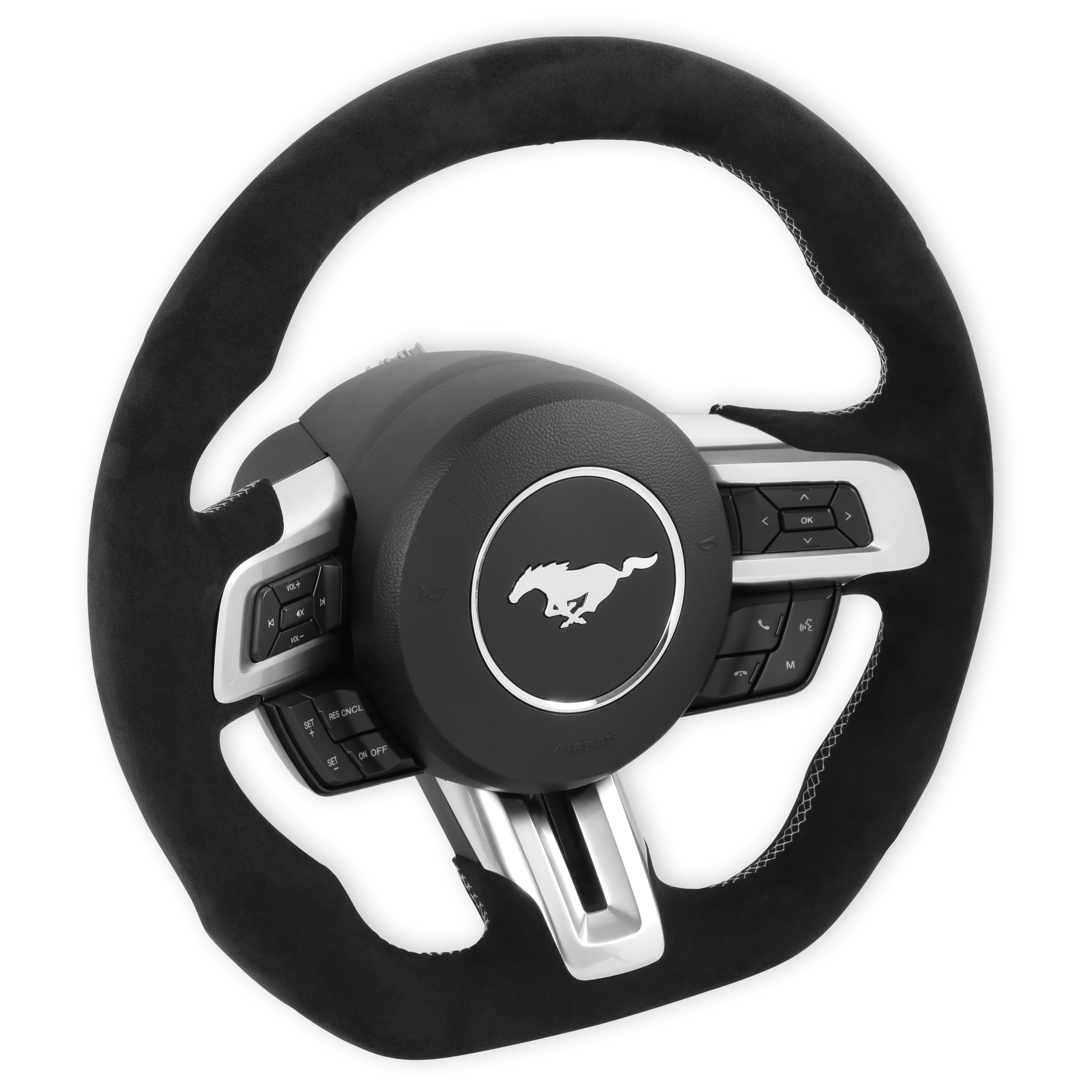 Drake Muscle MU950-12 - Cars Steering Wheel - Alcantara Wrapped - Heated Drake Muscle MU950-12 - Cars Steering Wheel - Alcantara Wrapped - Heated