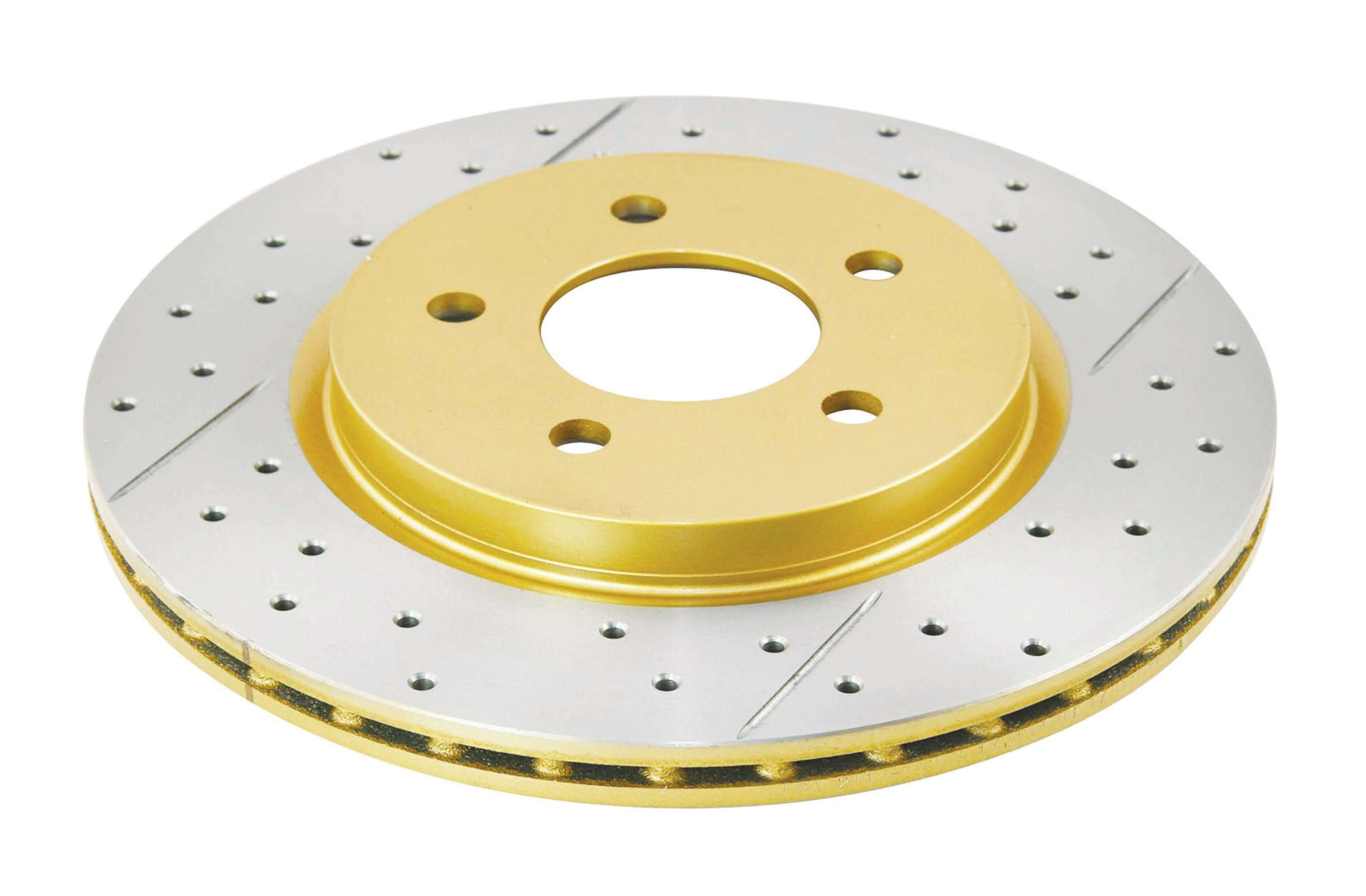 DBA DBA2114X - 05-14 Ford Mustang GT Rear Drilled & Slotted Street Series Rotor