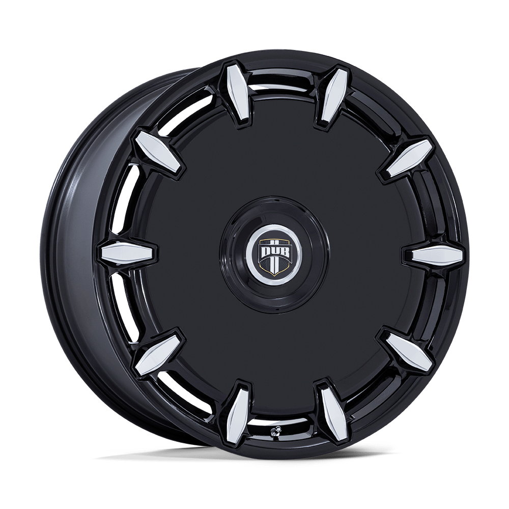 Dub DC271BE24902038 - Dc271 Cheef 24X9 Gloss Black Milled
