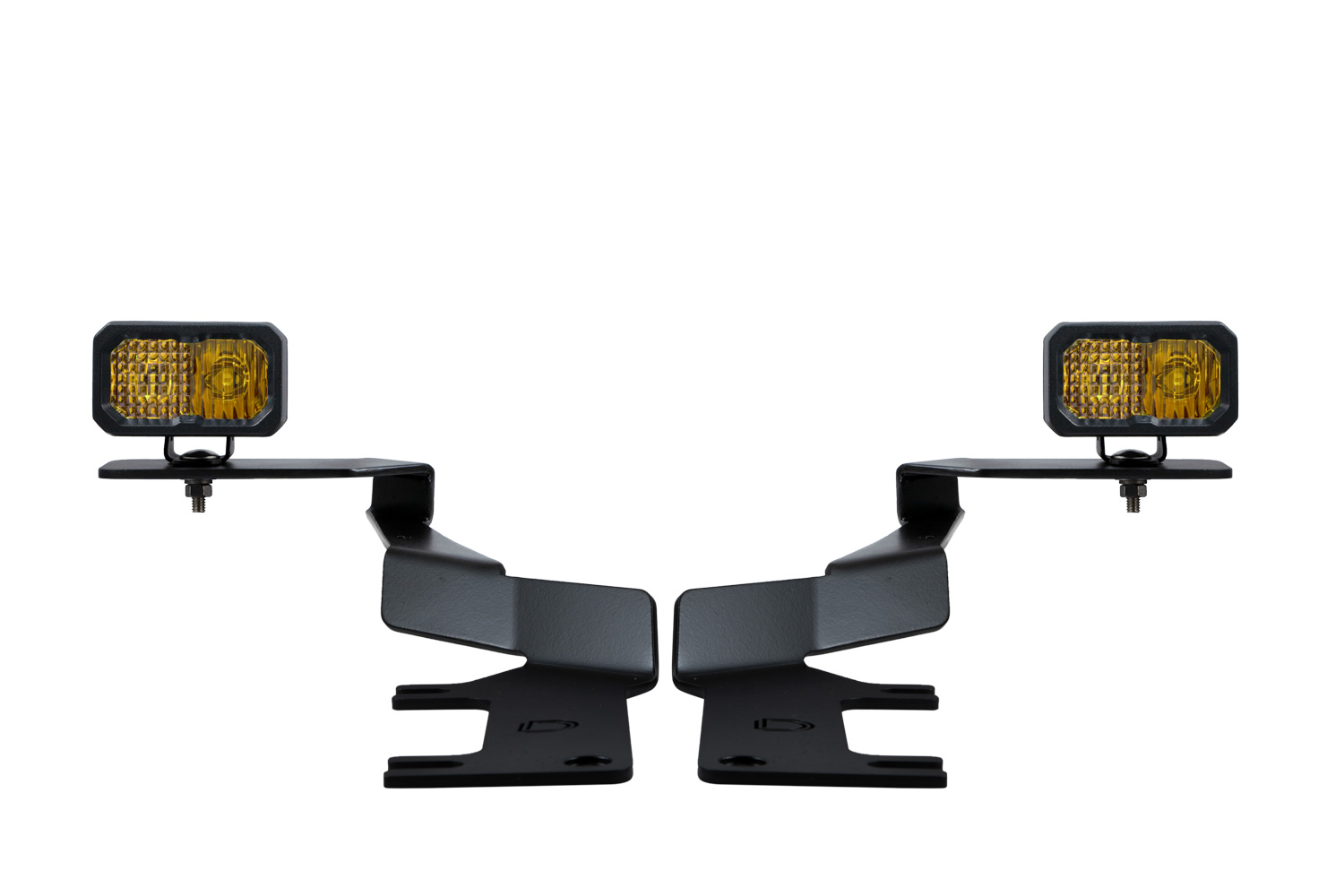 Diode Dynamics DD7555 - Stage Series Ditch Light Kit for 2017-2022 Ford Super Duty, C2 Pro Yellow Combo