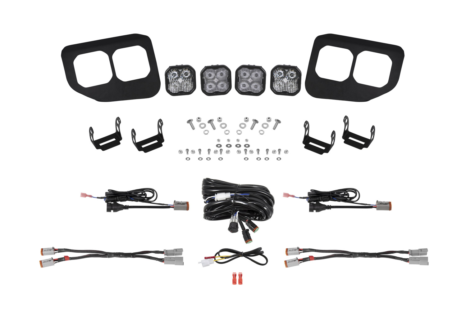 Diode Dynamics DD7576 - SS3 LED Fog Pocket Kit for 2020-2022 Ford Super Duty, White Sport Diode Dynamics DD7576 - SS3 LED Fog Pocket Kit for 2020-2022 Ford Super Duty, White Sport