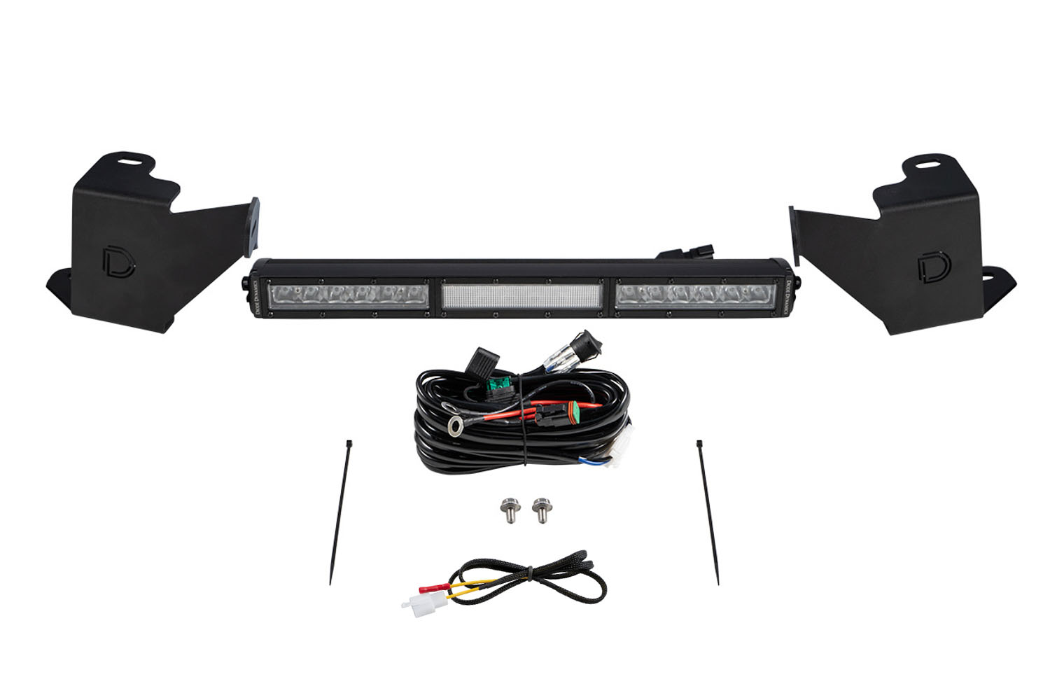 Diode Dynamics DD7412 - Stealth Bumper Light Bar Kit for 2022 Toyota Tundra White Combo Diode Dymanics