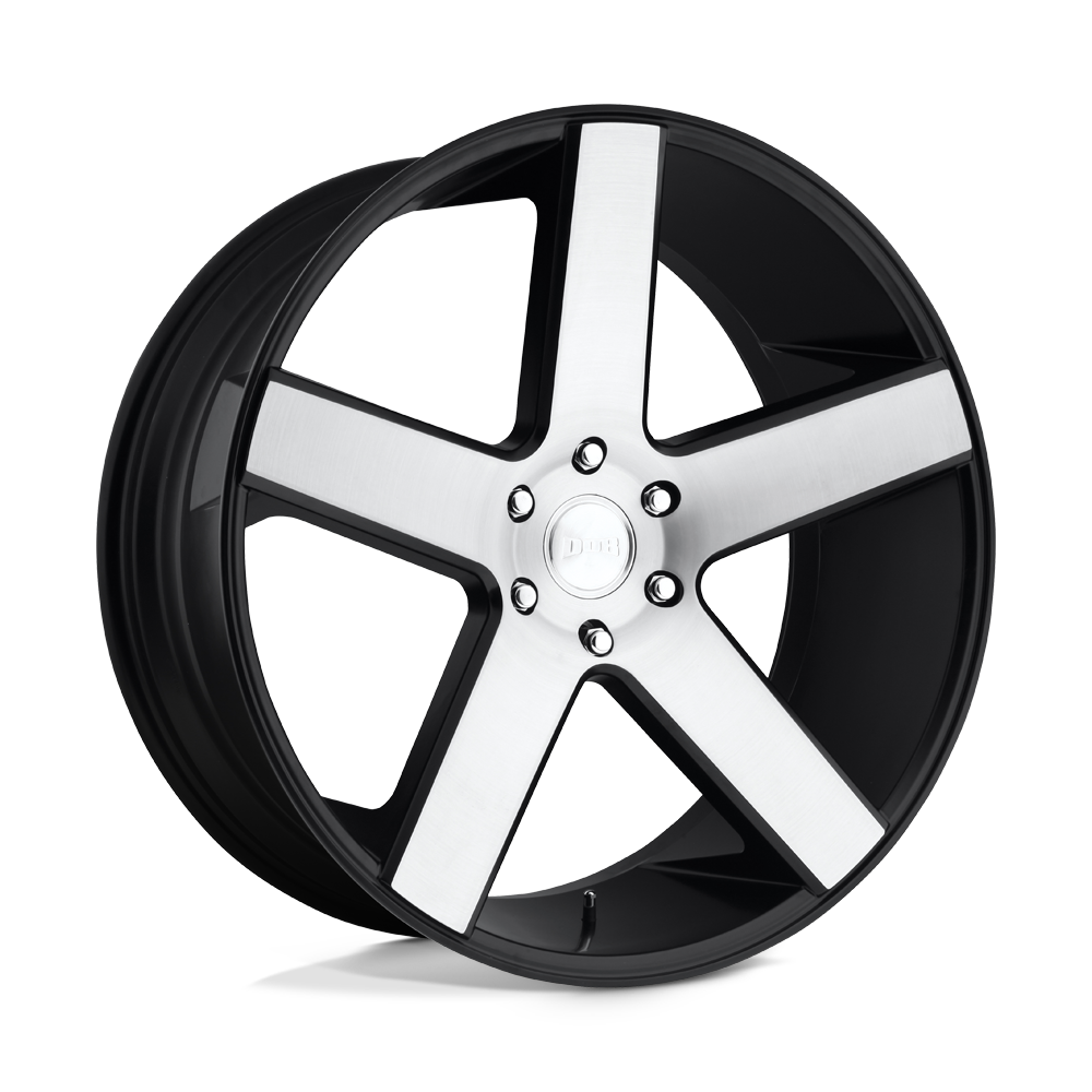 Dub S217240089+31 - S217 Baller 24X10 Gloss Black Brushed Dub S217240089+31 - S217 Baller 24X10 Gloss Black Brushed