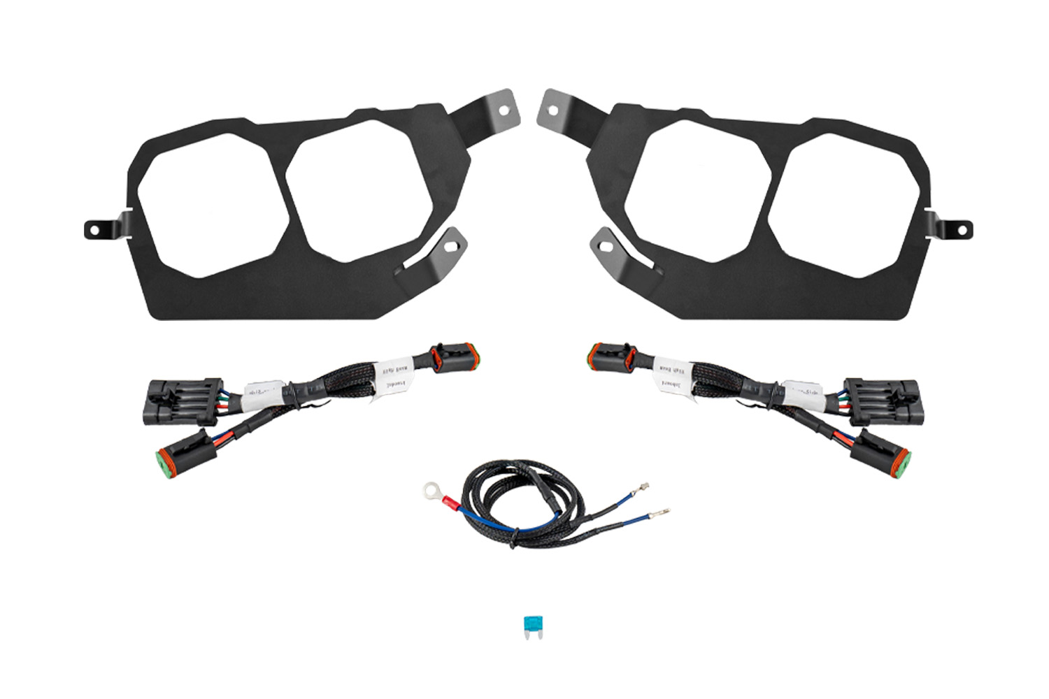 Diode Dynamics DD7842P - SS3 LED Headlight Mounting Bracket Kit for 2014-2023 Polaris RZR XP