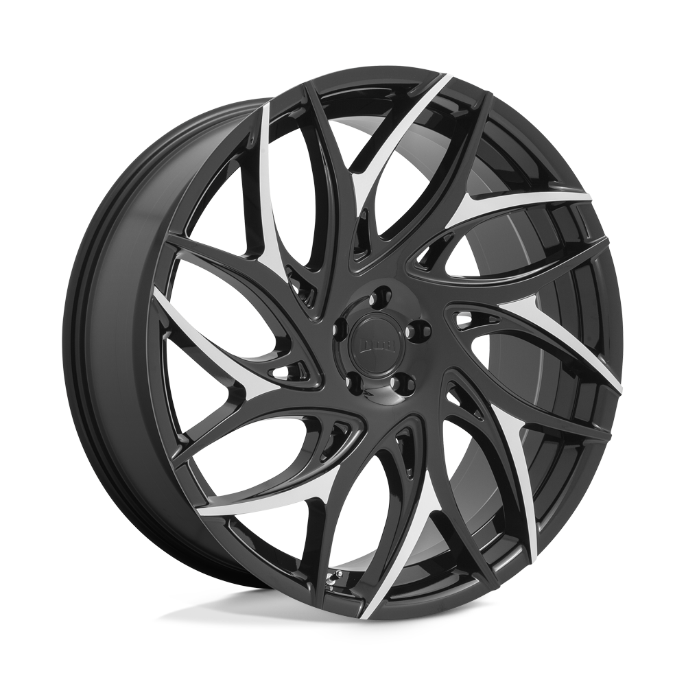 Dub S259229065+35 - S259 G.O.A.T. 22X9 Gloss Black With Machined Spokes