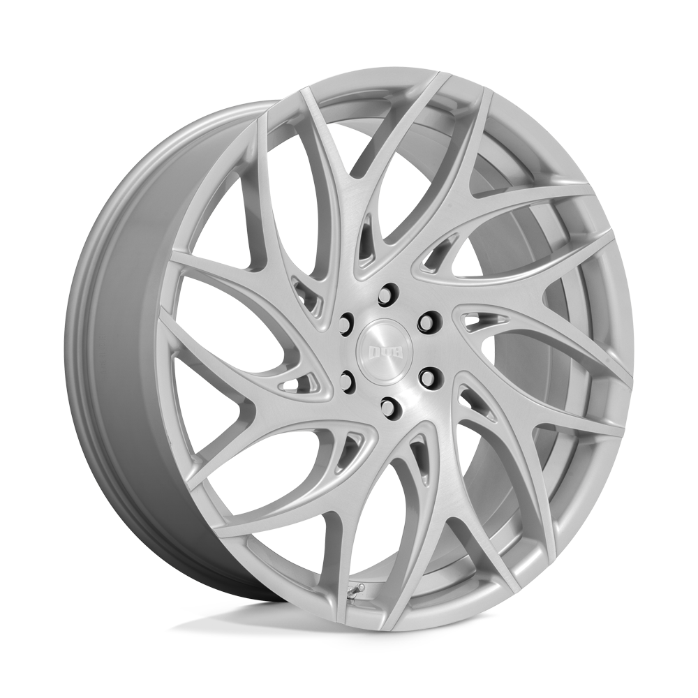 Dub S261209075+35 - S261 G.O.A.T. 20X9 Silver Brushed Face Dub S261209075+35 - S261 G.O.A.T. 20X9 Silver Brushed Face