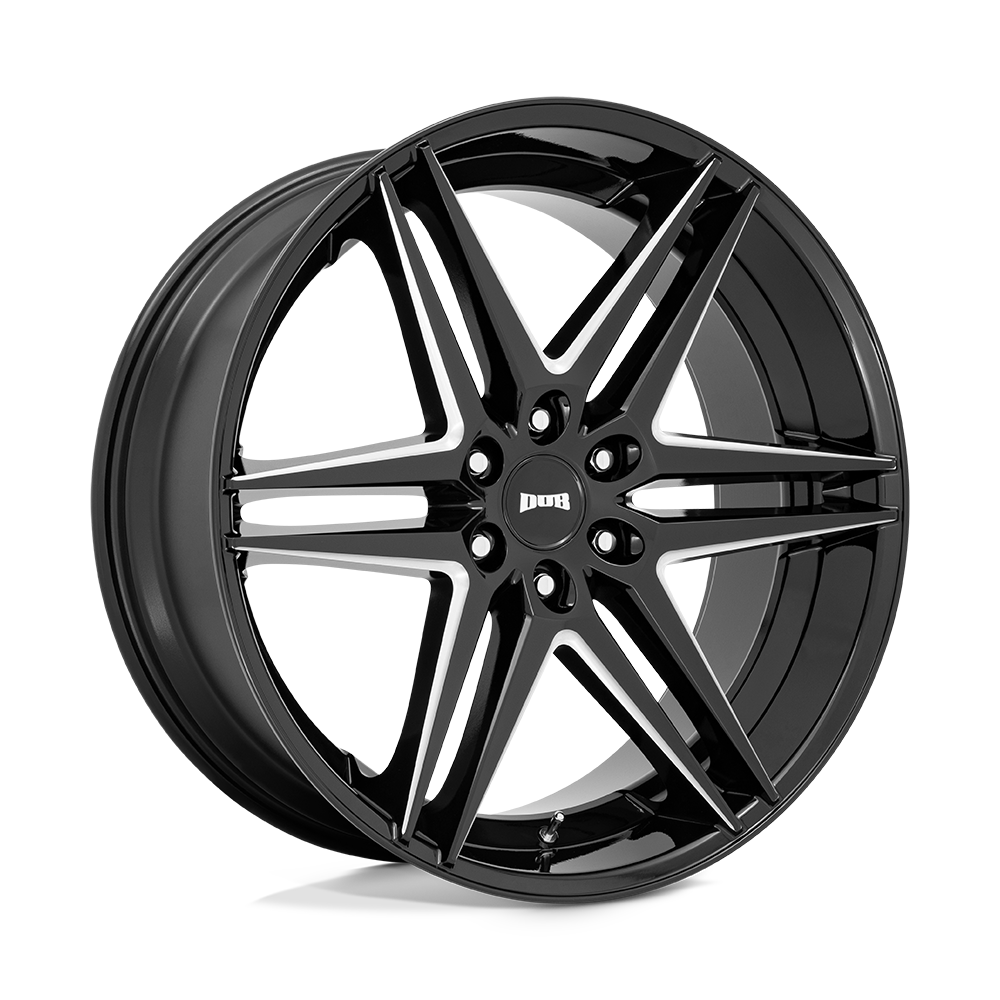 Dub S267260089+30 - S267 Dirty Dog 26X10 Glossy Black Milled