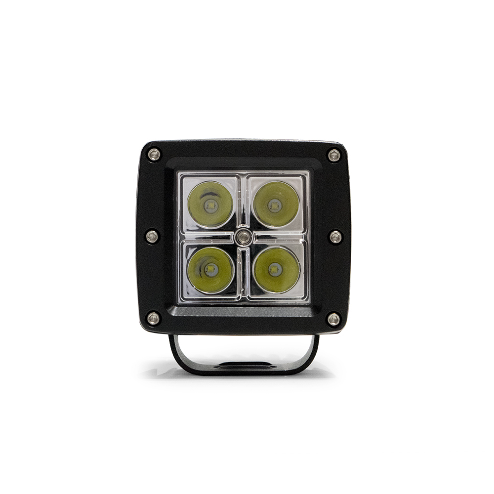 DV8 Offroad B3CE16W4W - 3in Cube LED Light 20W Spot 5W LED - Chrome DV8 Offroad B3CE16W4W - 3in Cube LED Light 20W Spot 5W LED - Chrome