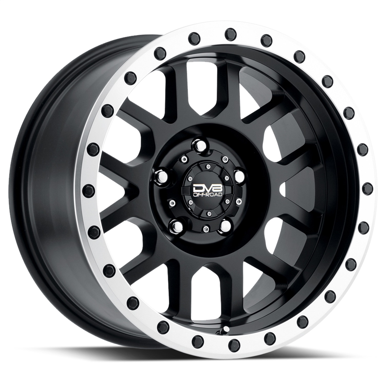 DV8 Offroad 883A-7908300 - 883 Simulated BeadLock Matte Bronze 17X9 6X139.7 +0MM