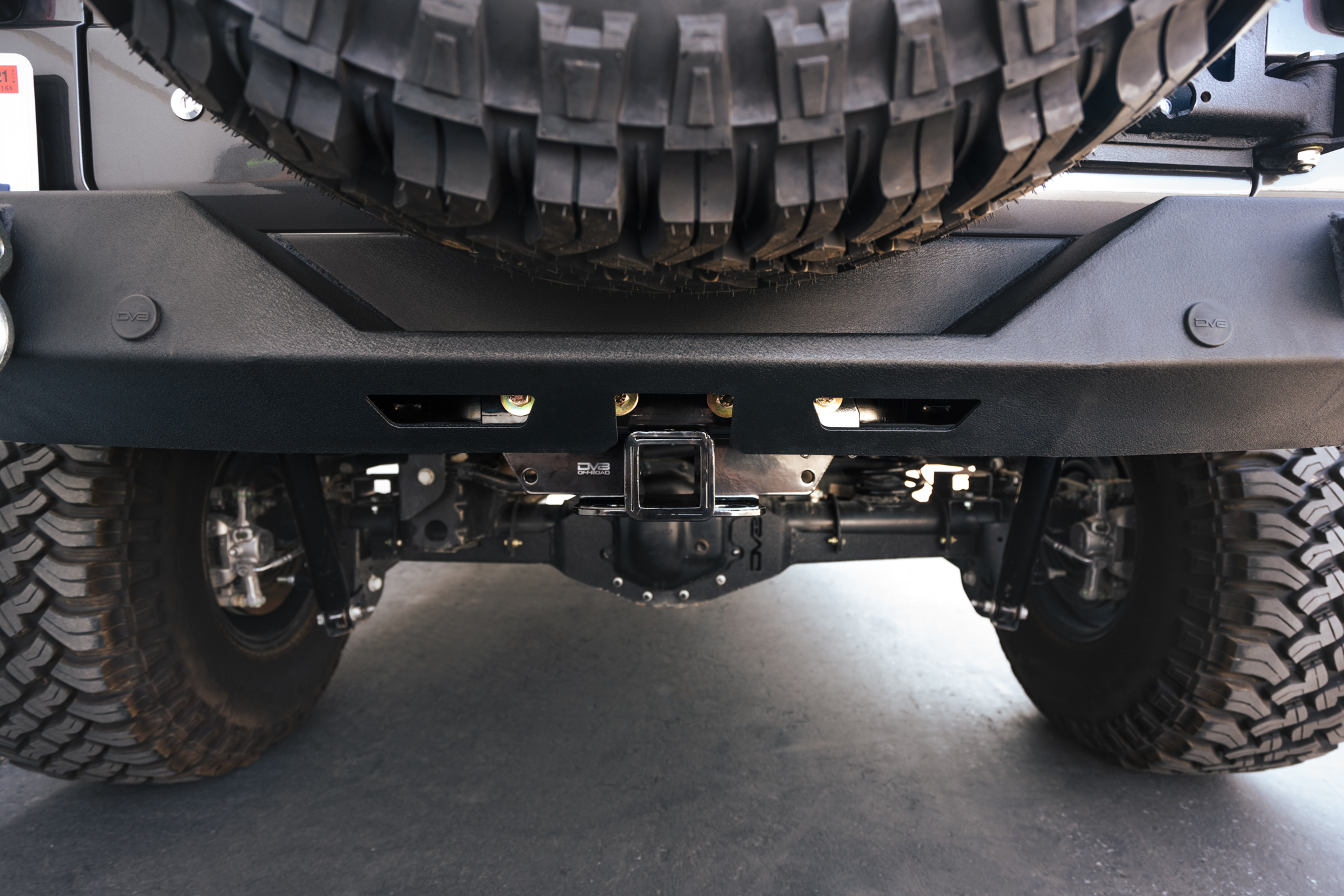 DV8 Offroad AHJP-02 - Bolt On Hitch For 07-22 Jeep Wrangler JK/JL