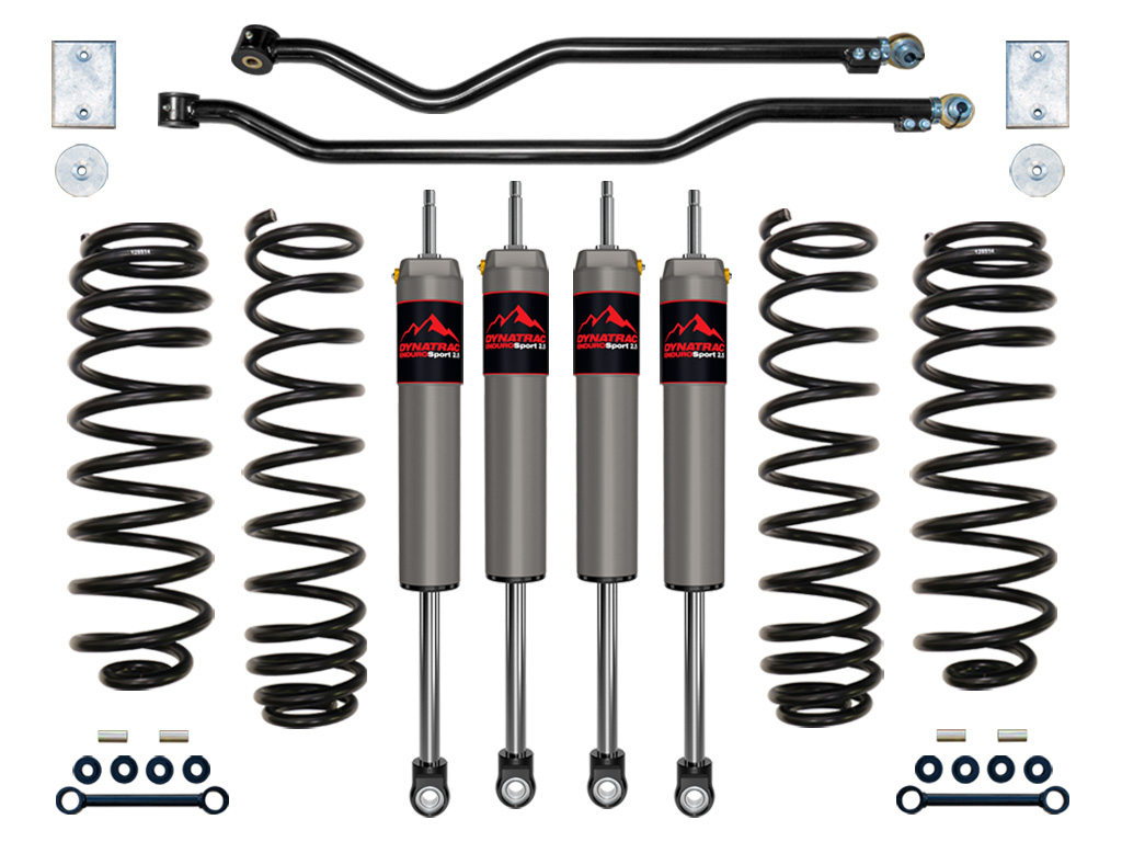 Dynatrac JK30-1X5310-L4 - 2007-2018 Jeep Wrangler JK, 3" Suspension Lift System 4