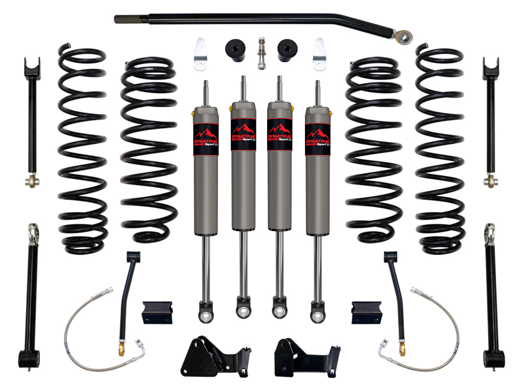 Dynatrac JK45-1X5310-L3 - 2007-2018 Jeep Wrangler JK, 4.5" Suspension Lift System 3