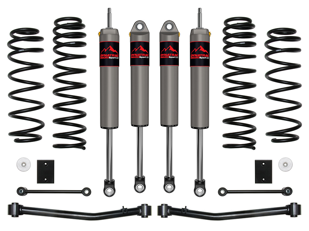 Dynatrac JL20-1X5310-L4 - 2018-2023 Jeep Wrangler JL, 4-Door, Gas, 2" Suspension Lift System 4