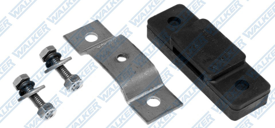 Dynomax 35183 - Exhaust Hanger - Bolt-On - Bushing / Hardware Included - Steel - Natural - Each