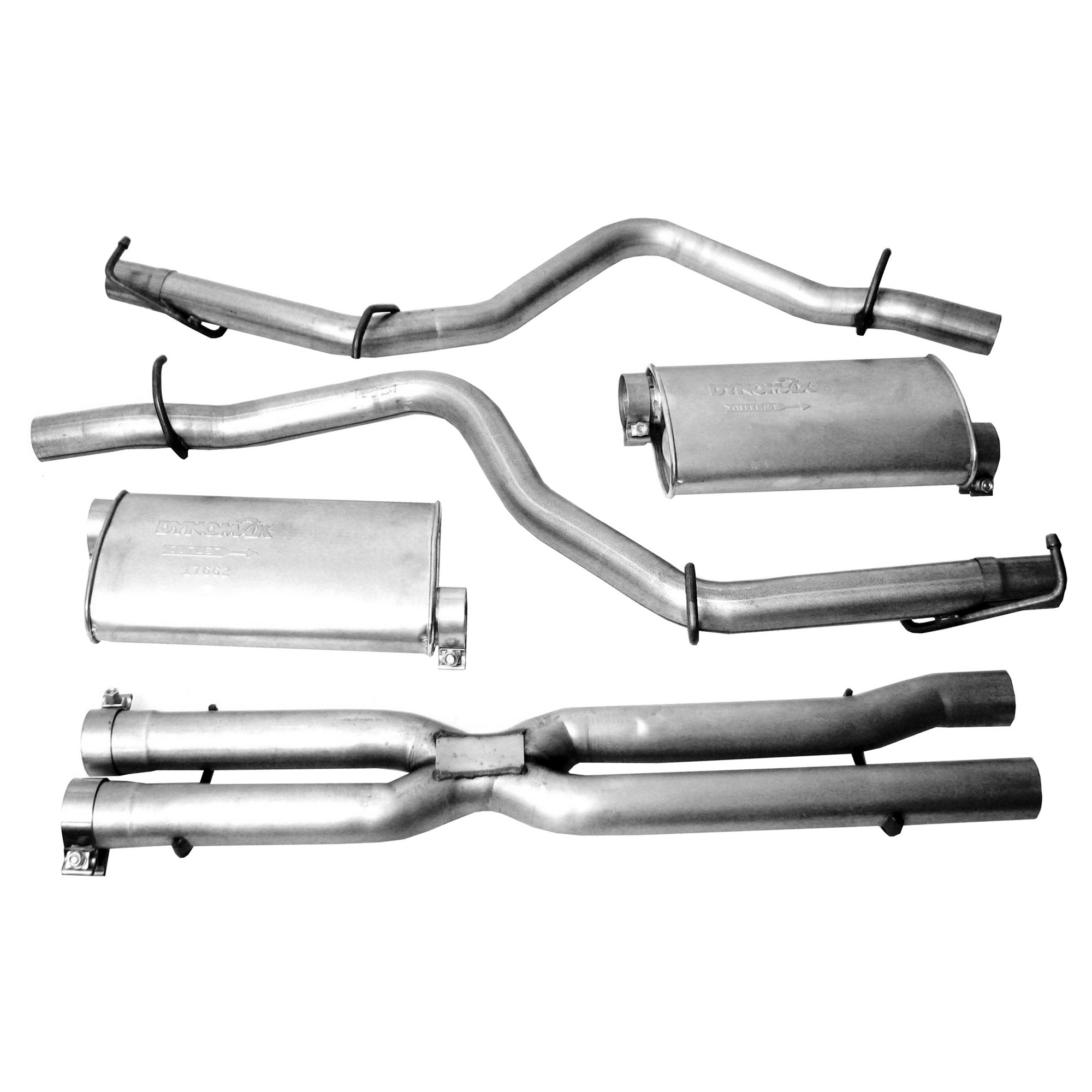 Dynomax 39518 - Super Turbo Exhaust System Kit