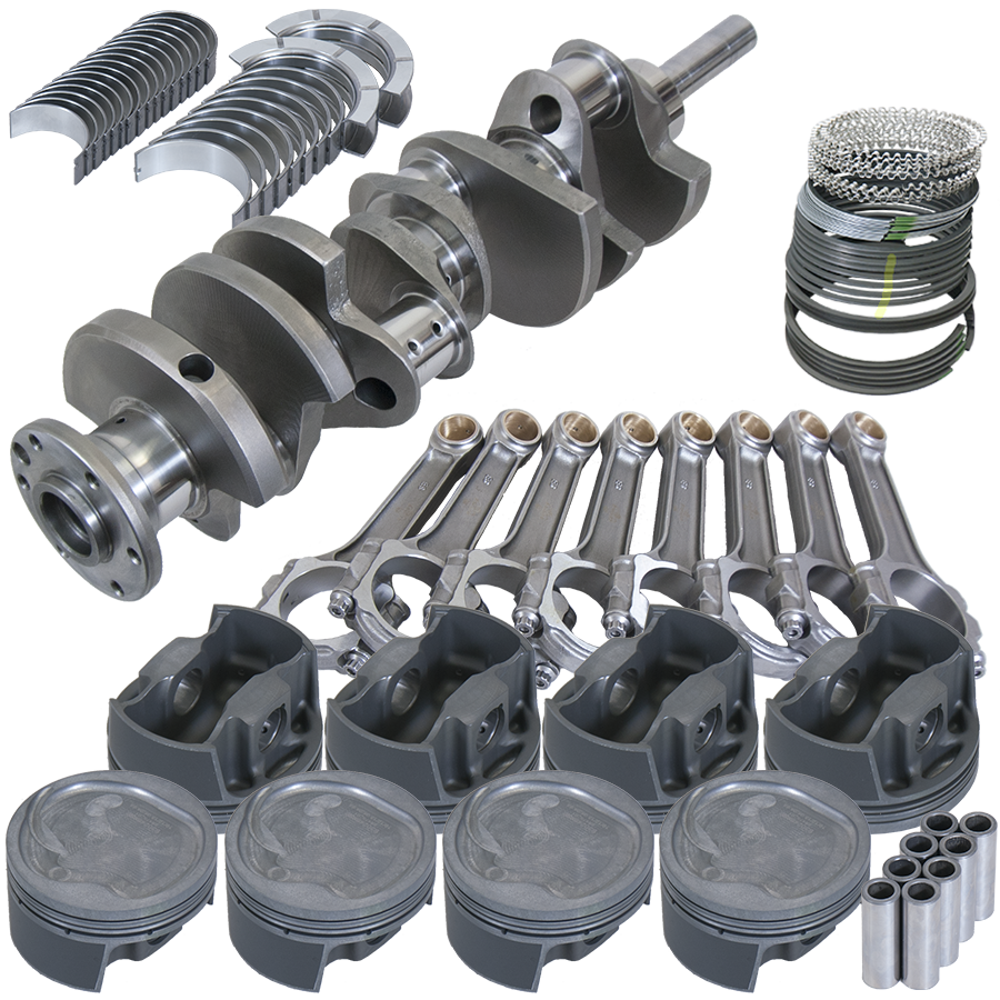 Eagle 15101030 - Ford 429/460 Big Block Rotating Assembly Kit with 4.390in Bore 4.140in Stroke +28cc Dome