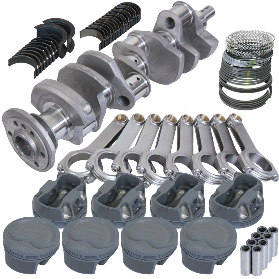 Eagle B12010030 - Chevrolet Small Block 5.7L V8 Balanced Rotating Assembly Kit 4.030in Bore 3.750in Stroke