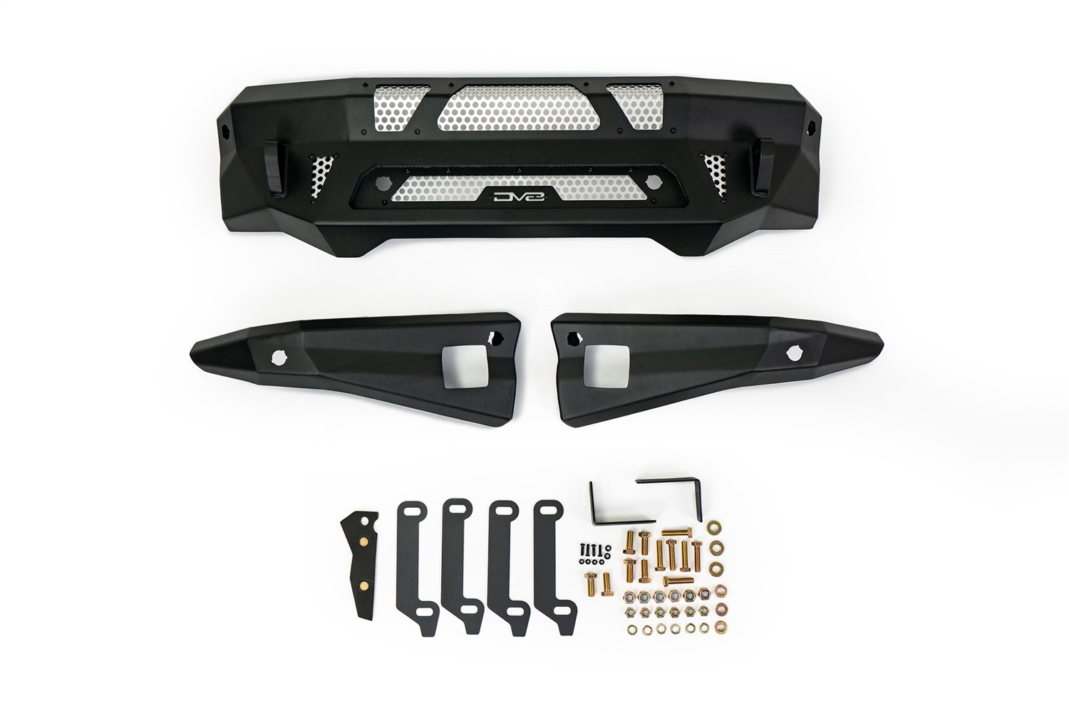 DV8 Offroad FBFF1-09 - F-150 Front Bumper For 21-22 Ford F-150 Raptor MTO Series