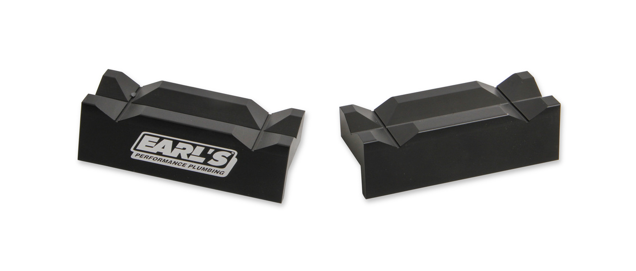 Earl's Performance 1004ERL - Earl's 4" Black Aluminum Vice Jaws