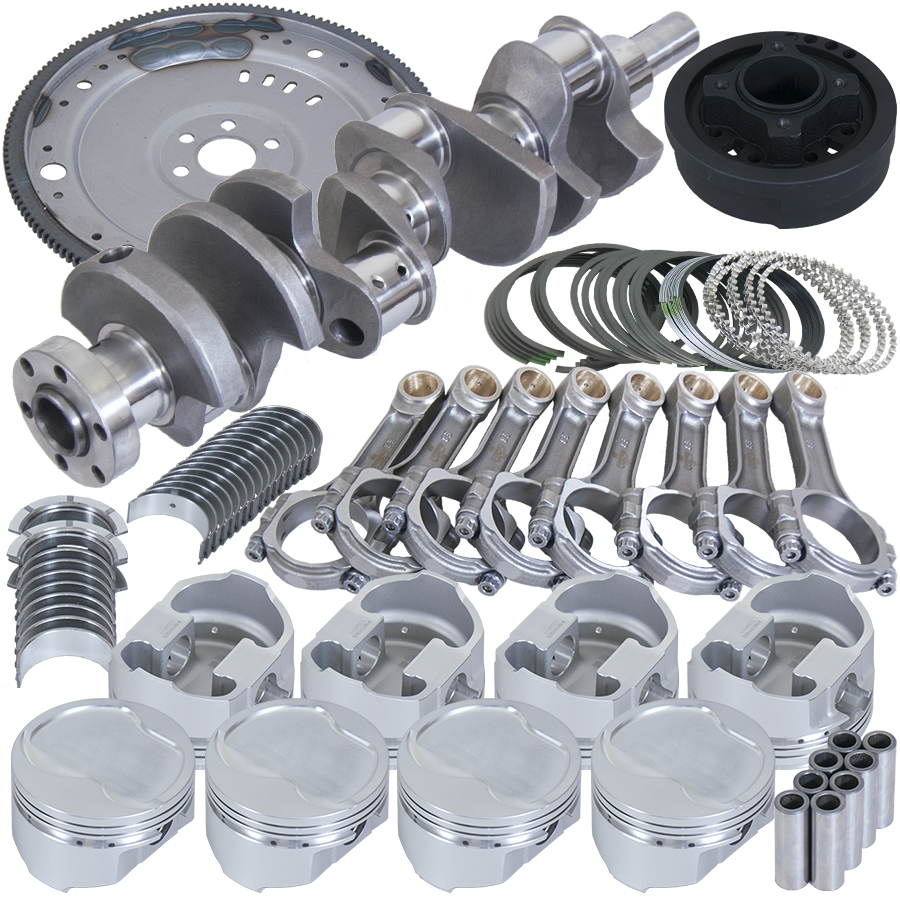 Eagle B16005EA030 - Ford 302 V-Rib Belt 157 Tooth Flexplate Balanced Rotating Assembly - 5.400in I-Beam +.030 Bore Eagle B16005EA030 - Ford 302 V-Rib Belt 157 Tooth Flexplate Balanced Rotating Assembly - 5.400in I-Beam +.030 Bore