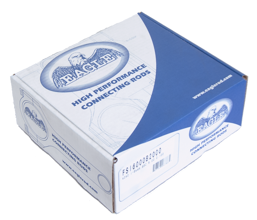 Eagle FSI6000B2000 - ESP 4340 I-BEAM RODS CHEVY SB ARP 2000 BOLT