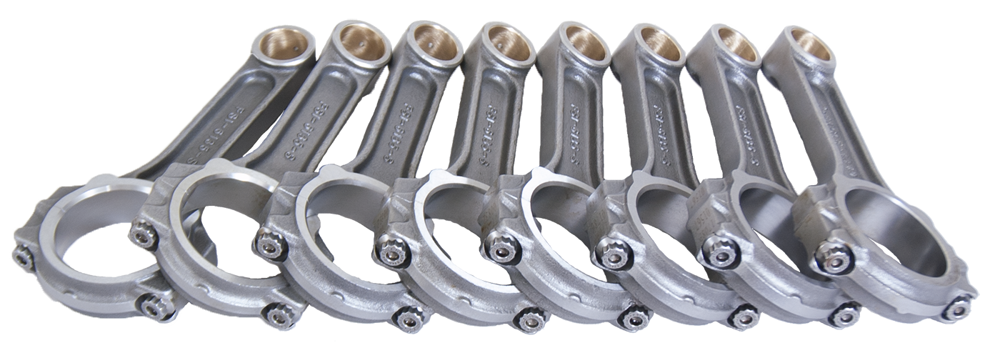 Eagle FSI6135 - Chevrolet Big Block 4340 I-Beam Connecting Rod 6.135in w/ 7/16in ARP 8740 (Set of 8)