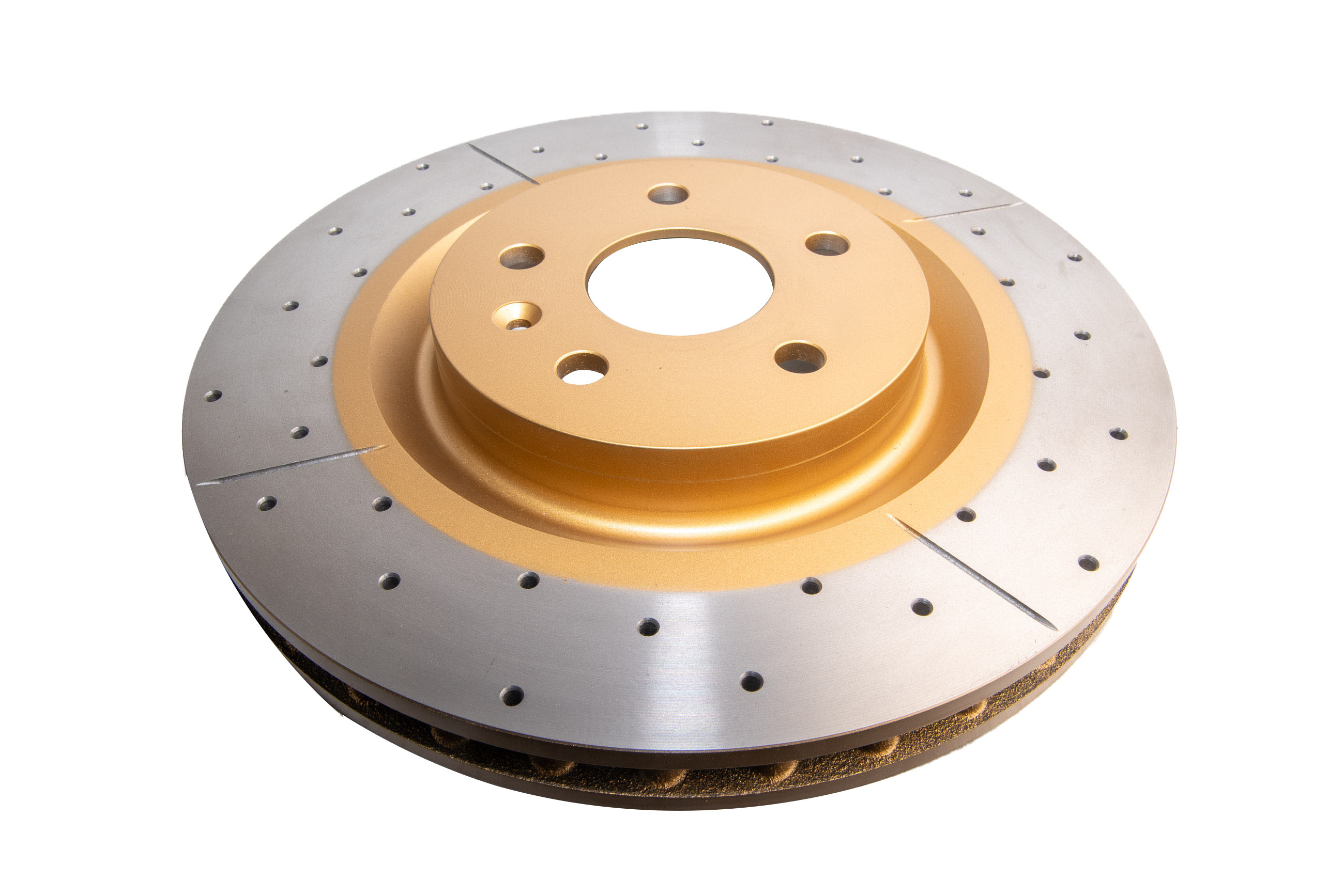 DBA DBA2604X - 10-15 Chevrolet Camaro SS V8 Front Street Series Drilled & Slotted Rotor