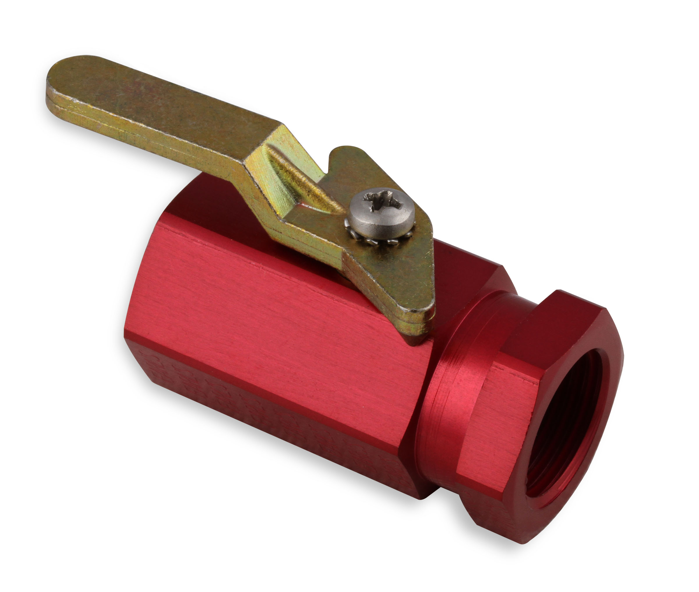 Earl's Performance 230500ERL - Earl's Aluminum Shut-Off Valve - Red Earl's Performance 230500ERL - Earl's Aluminum Shut-Off Valve - Red