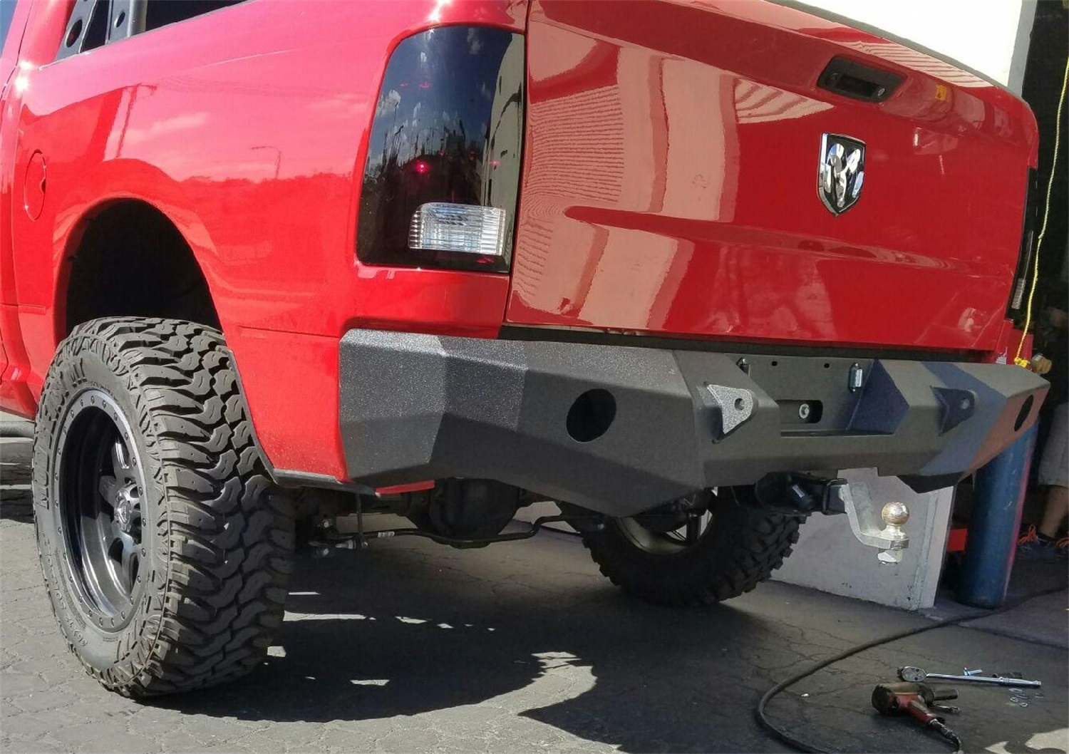 DV8 Offroad RBDR1-01 - Ram 1500 Rear Bumper 13-15 Dodge Ram 1500 DV8 Offroad RBDR1-01 - Ram 1500 Rear Bumper 13-15 Dodge Ram 1500